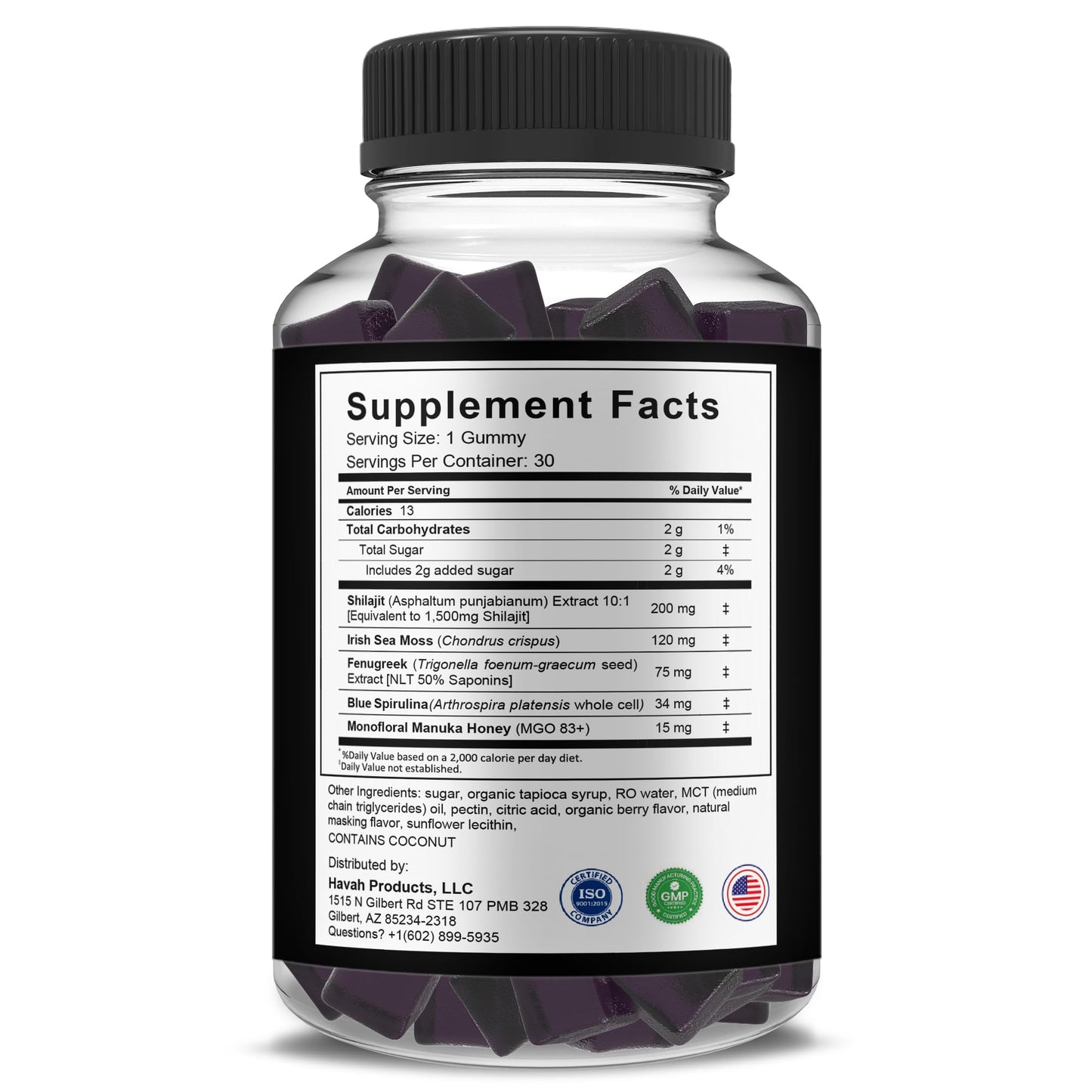 Havah Horse Boost Gummies 30 Count