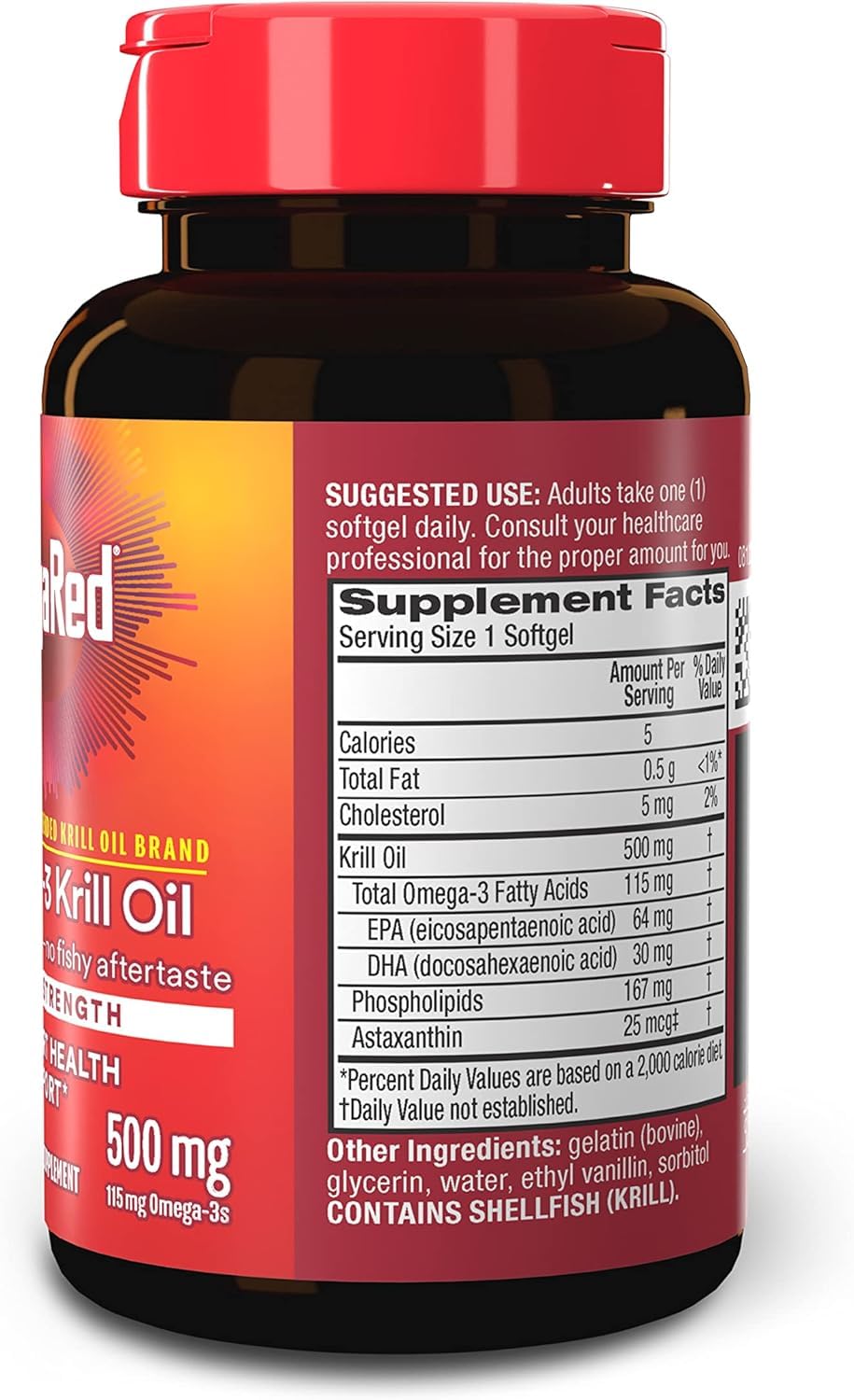 Schiff MegaRed Softgels Extra Strength, 40 Count