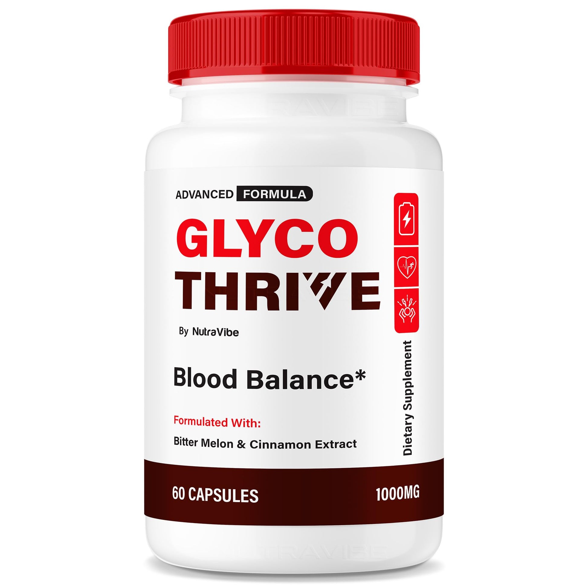 NutraVibe Glyco Thrive Capsules, 60 Count