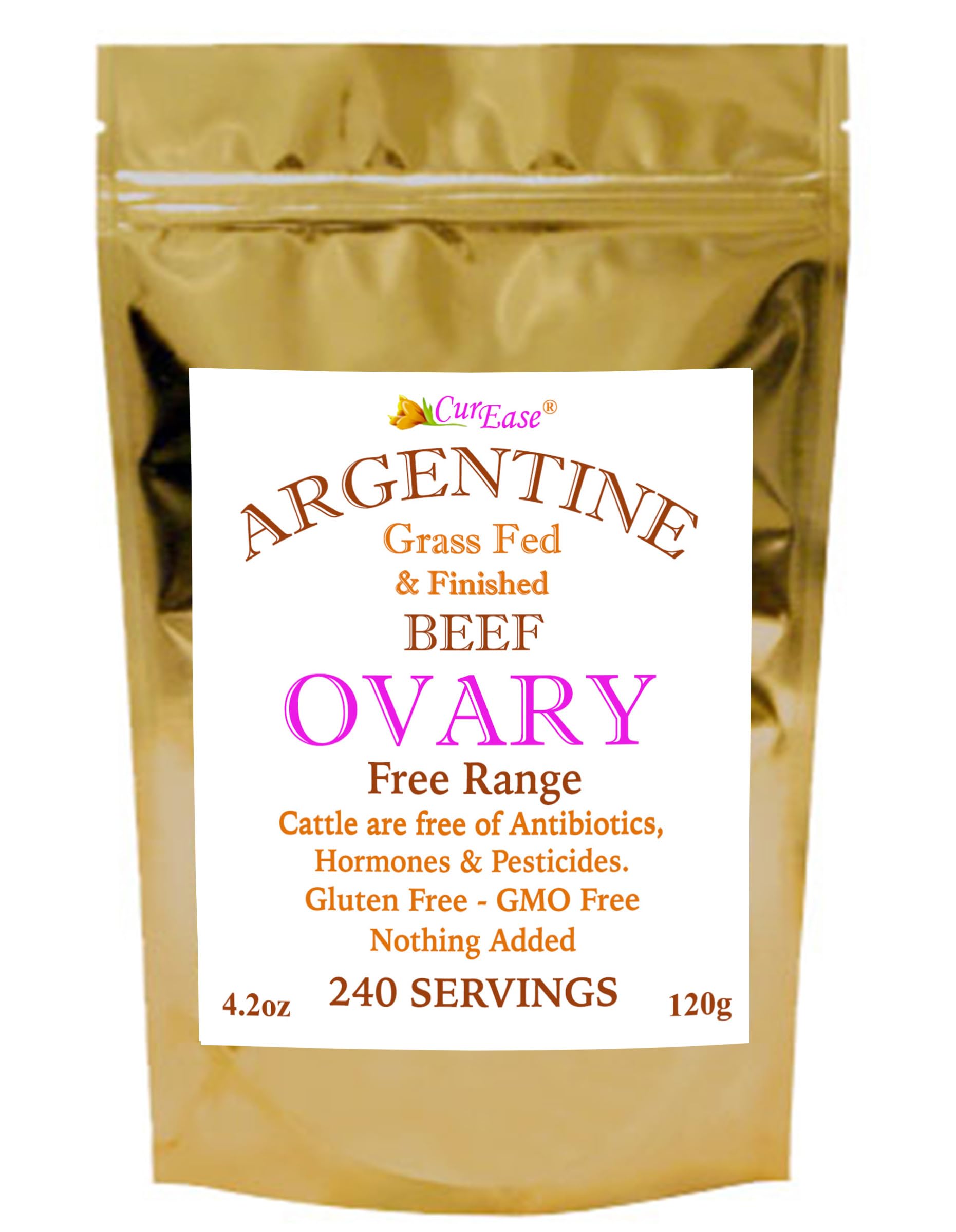 CurEase Beef Ovary Powder 4.2 Ounce