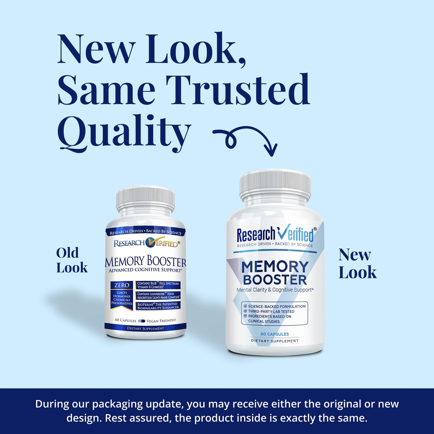 Research Verified Memory Booster Capsule 60 Count