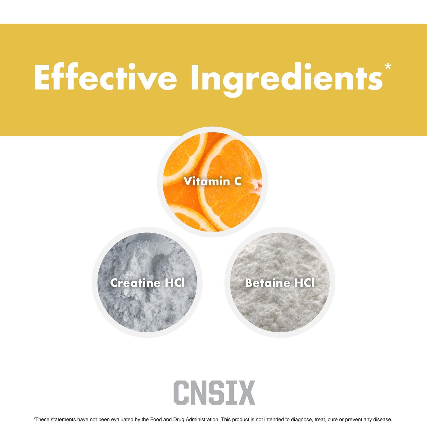 NutraOne CNSix Creatine Capsules 600mg, 200 Capsules