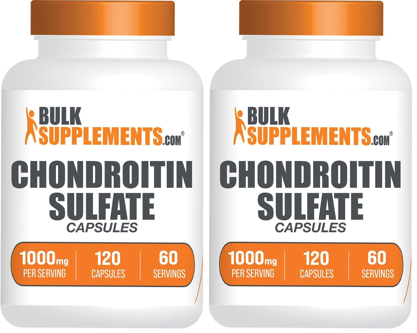 BulkSupplements Chondroitin Sulfate Capsules, 240 Capsules