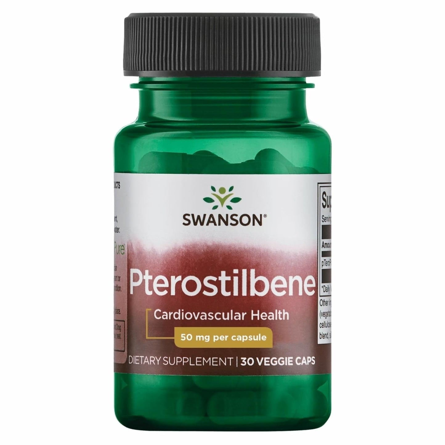 Swanson Ultra Pterostilbene 50 mg Veg Caps, 30 Count