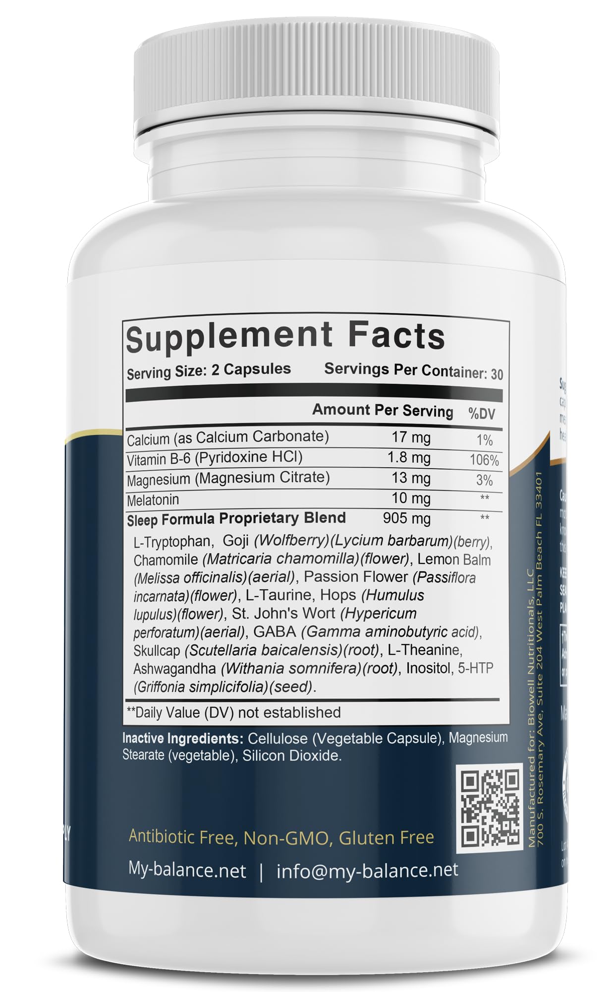 My Balance Sleep Aid Capsule, 60 Count