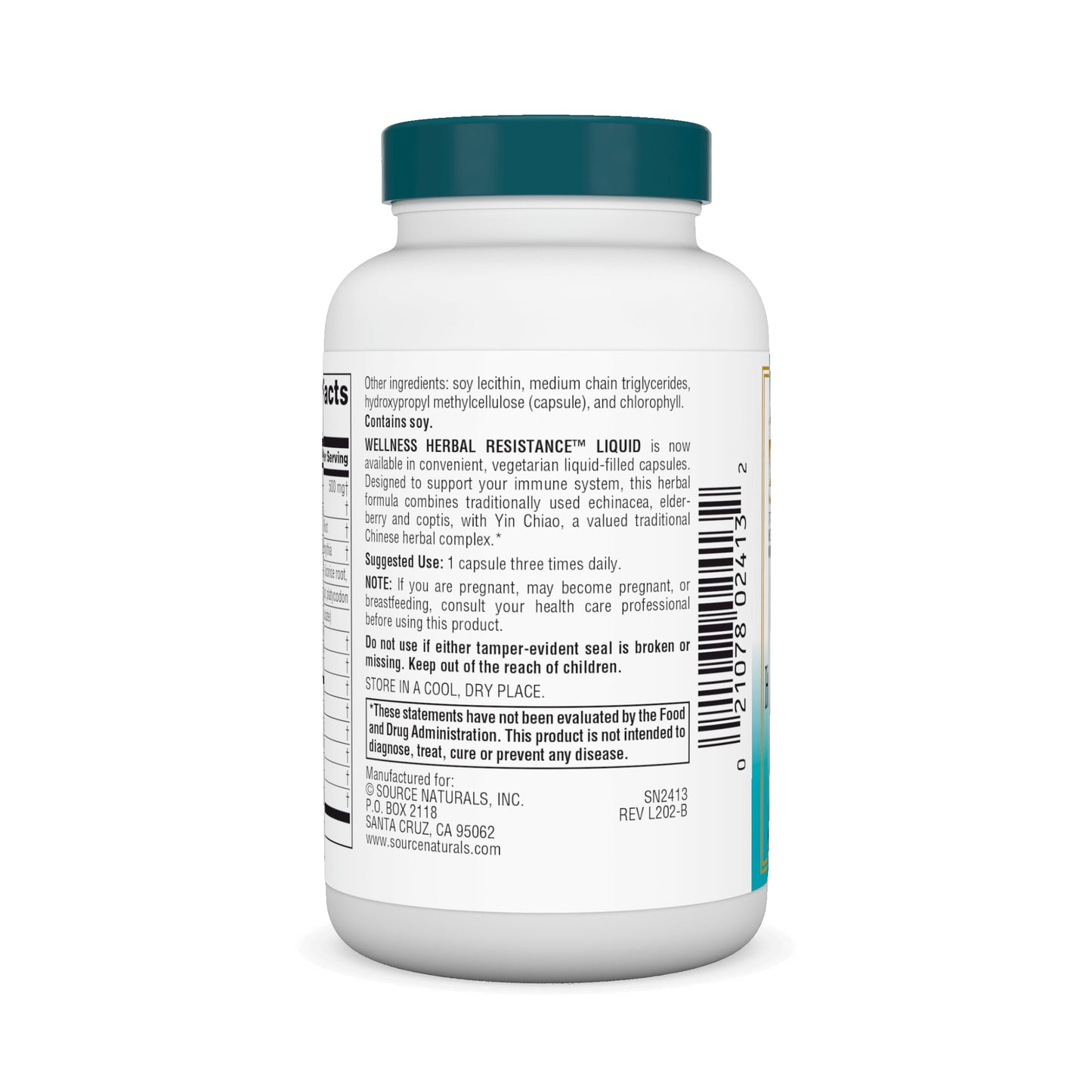 Source Naturals Wellness Herbal Resistance Capsules, 30 Capsules