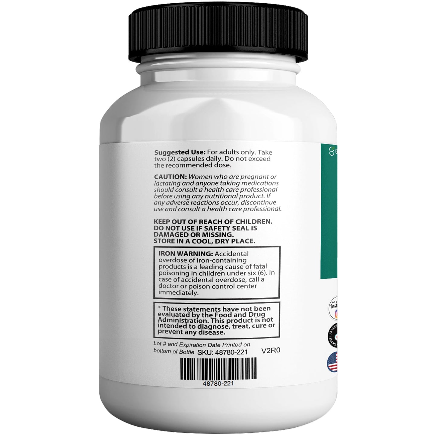 GREENVIFY Fungus Break Pro Max Nail & Hair Supplement Capsule, 180 Capsules