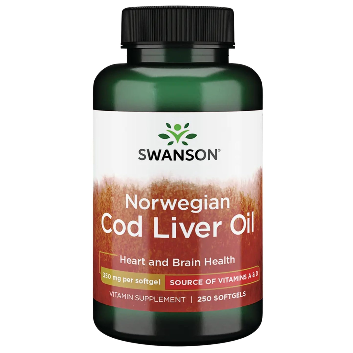 Swanson Cod Liver Oil Softgels 250