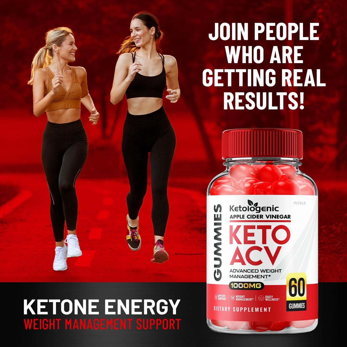 Indelo Ketologenic Keto ACV Gummies 300 Gummies