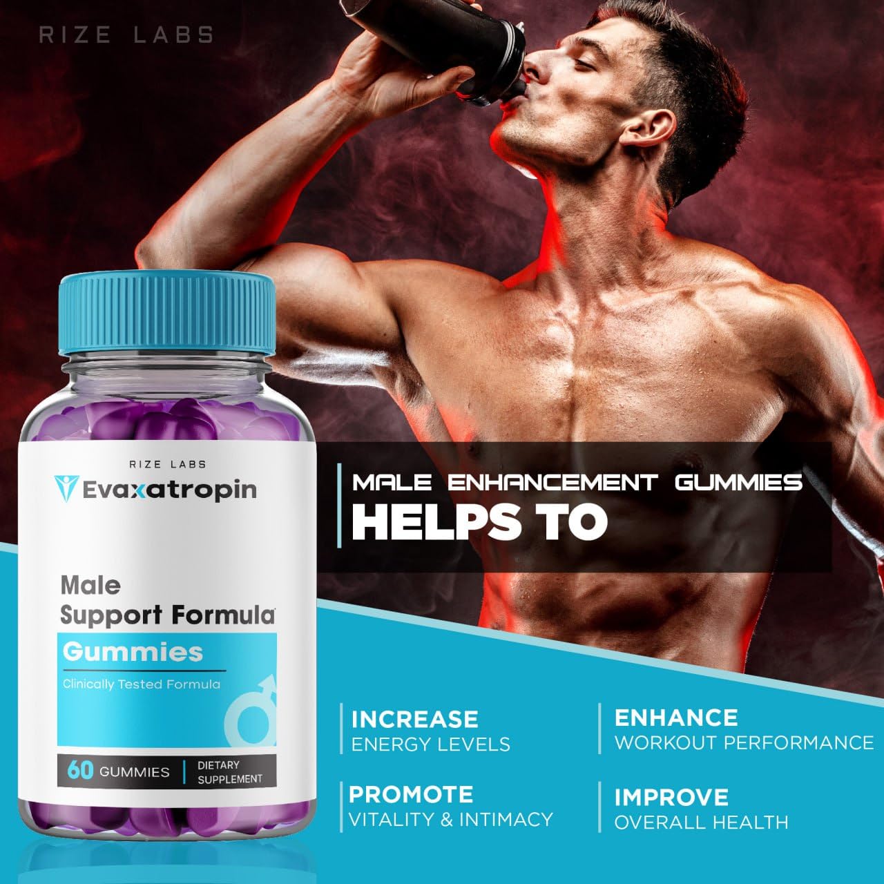 Rize Labs Evaxatropin Gummy 60 Gummies