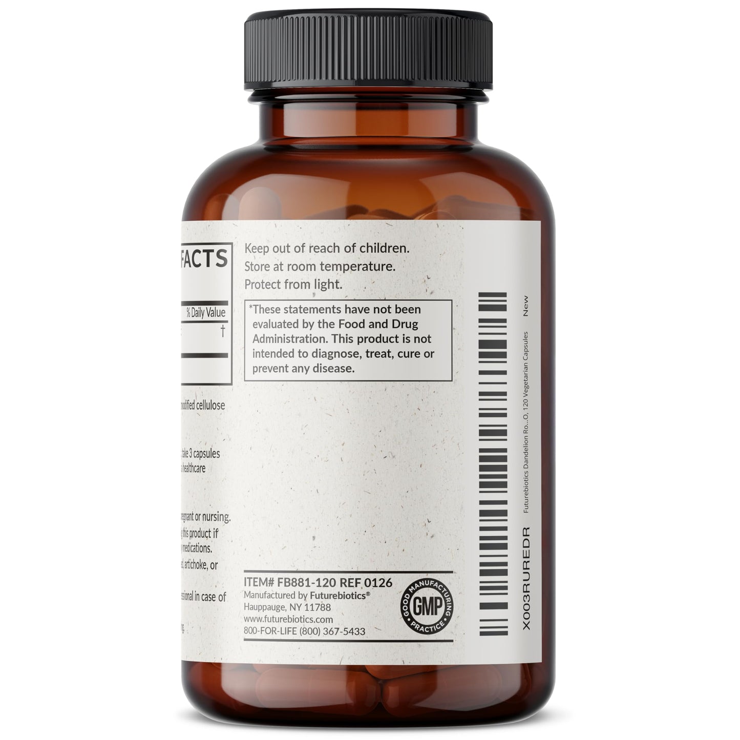 Futurebiotics Dandelion Extract 120 Capsules