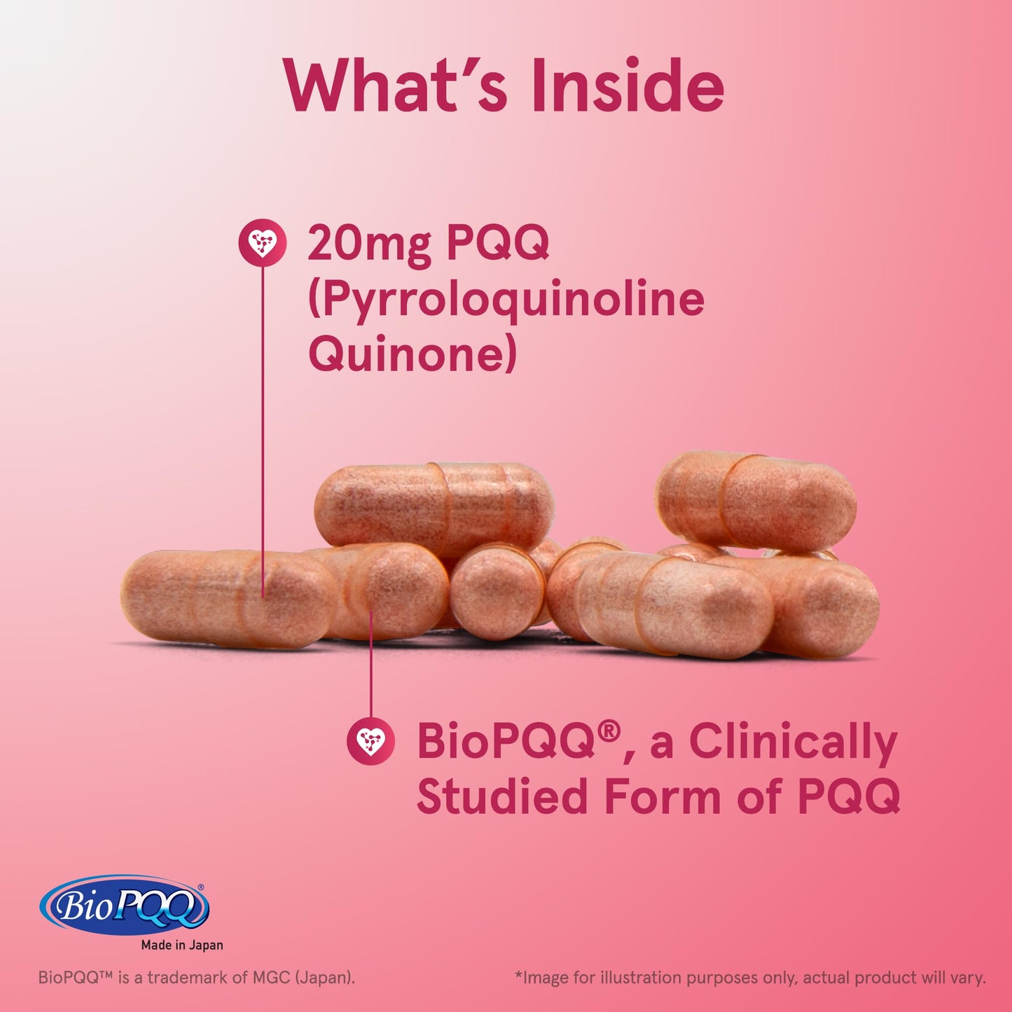 Jarrow Formulas PQQ 20 mg Mitochondrial Biogenesis 30 Capsules