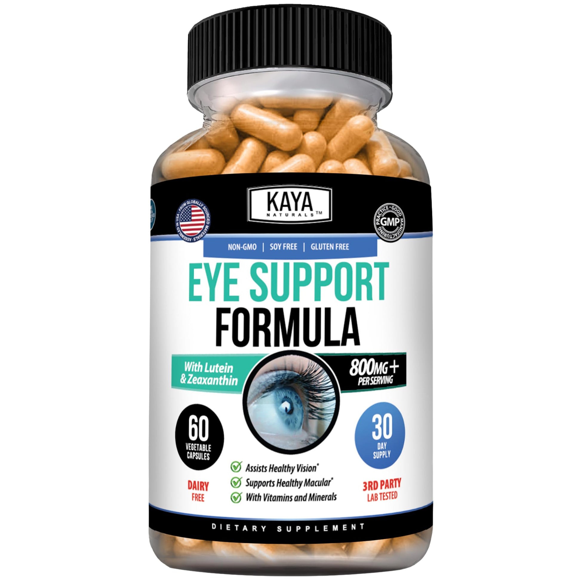 Kaya Naturals Eye Health Supplement Capsule 60