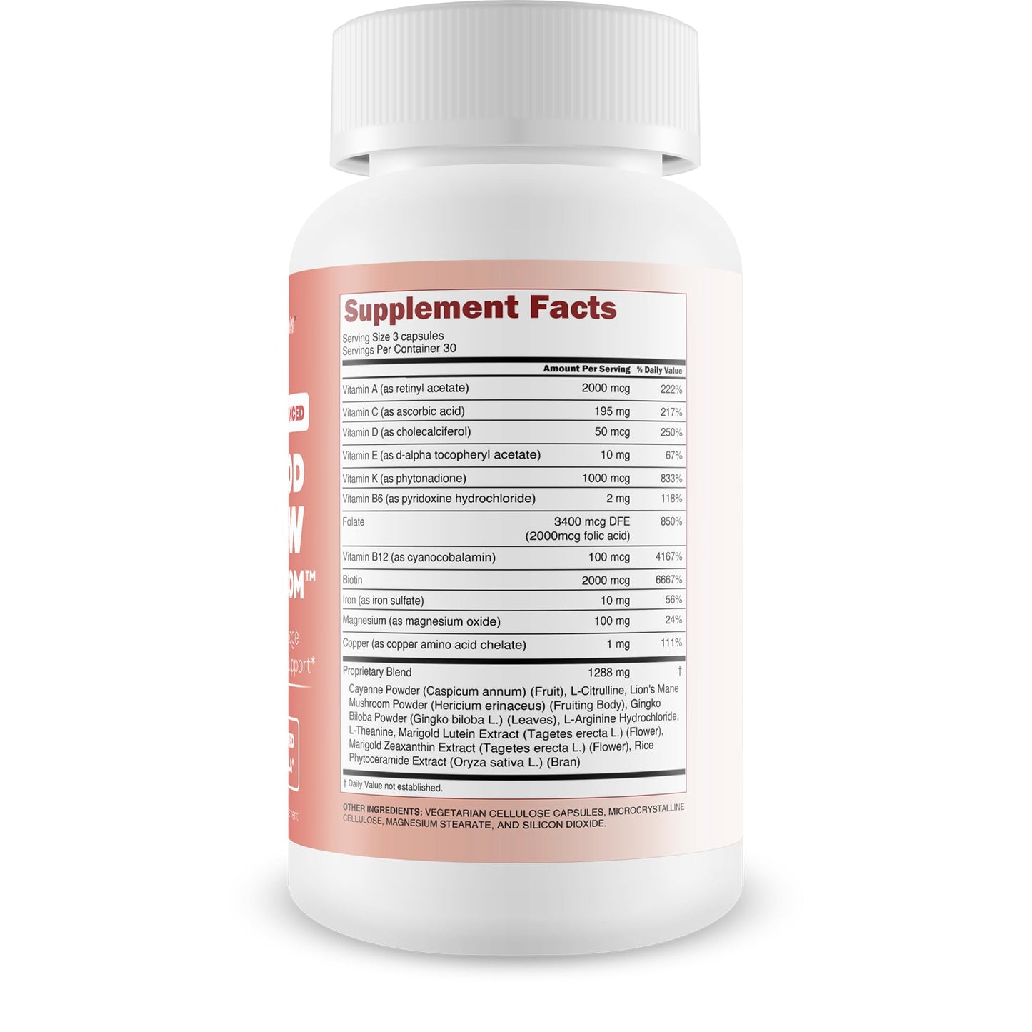 New Vibrations Nutrition Blood Flow Freedom Capsule 90 Count