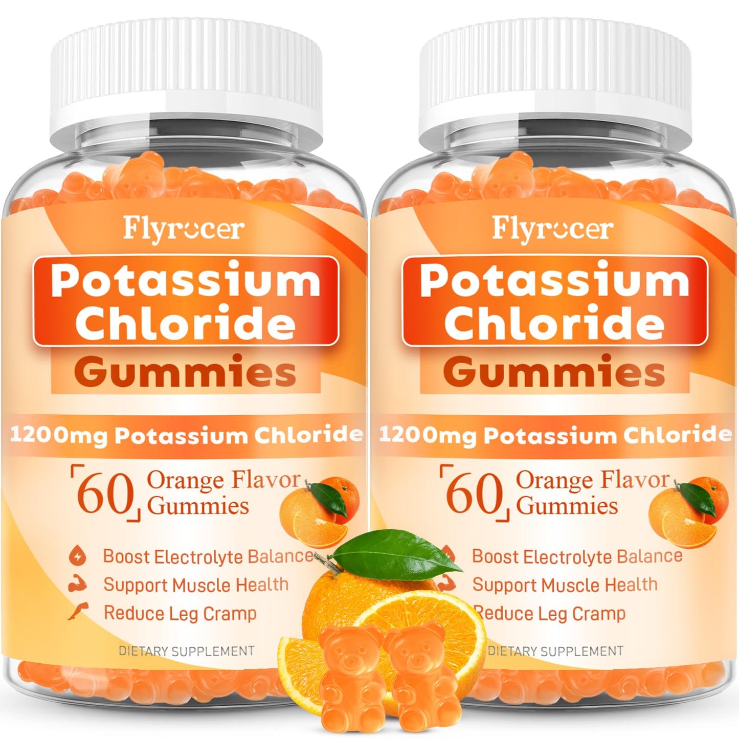 Flyrocer Potassium Gummies Gummy 120 Count