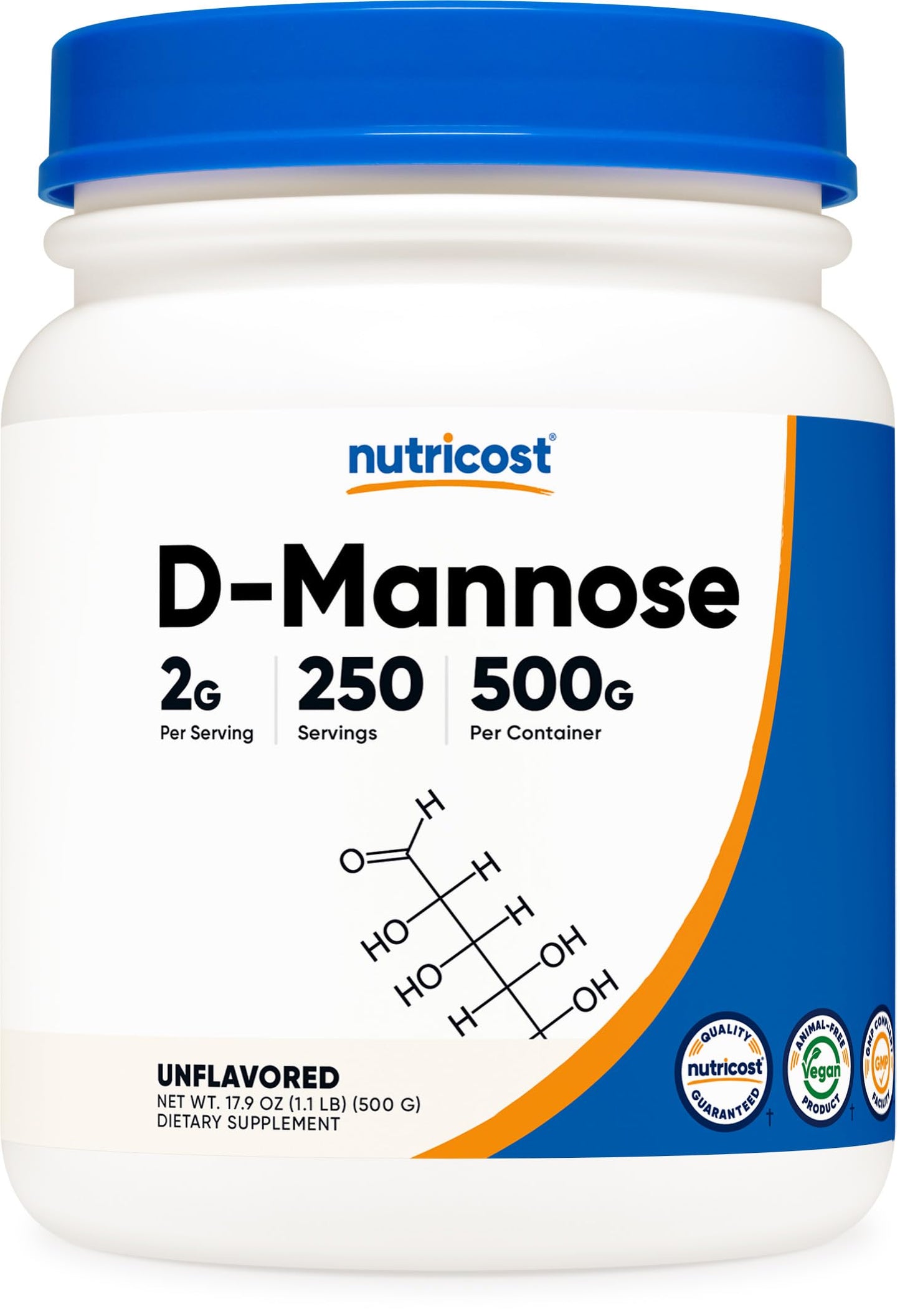 Nutricost D-Mannose Powder 17.63 oz