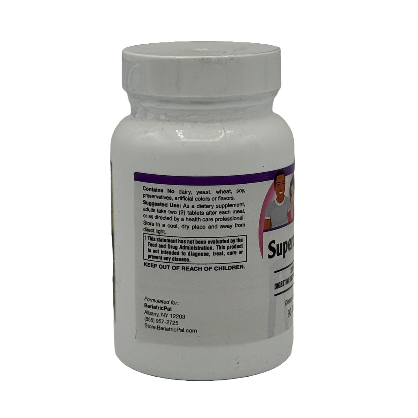 BariatricPal Superzymes Digestive Aid Tablets 90