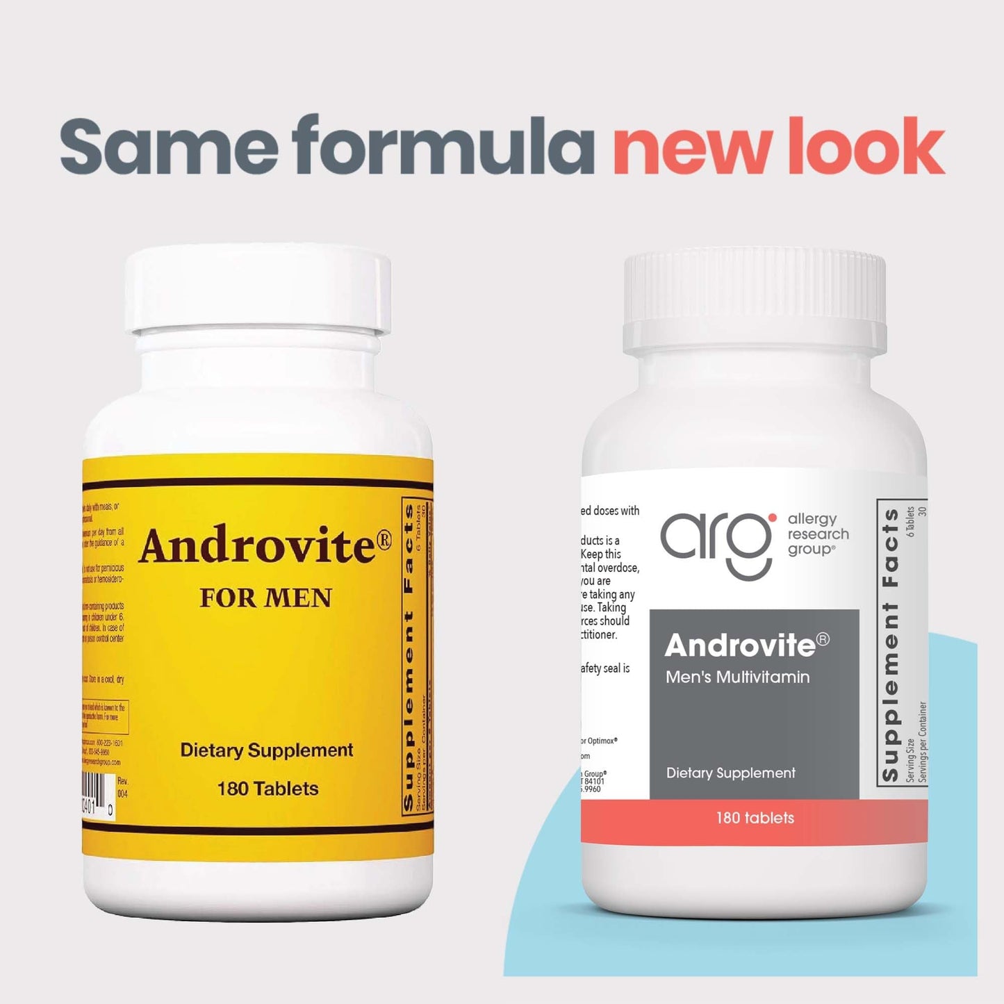 Optimox Androvite for Men Magnesium Supplement Tablet 180 Count