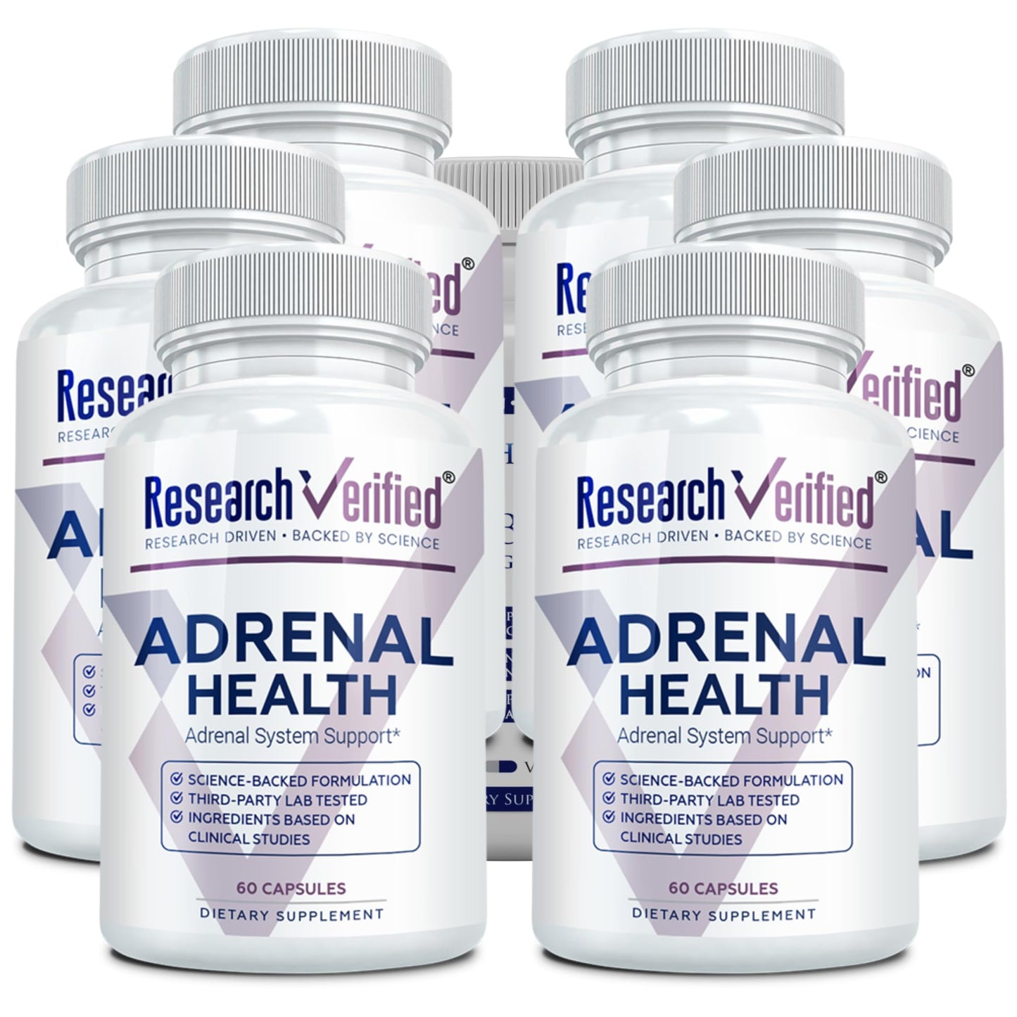 Research Verified Adrenal Support Capsules 60