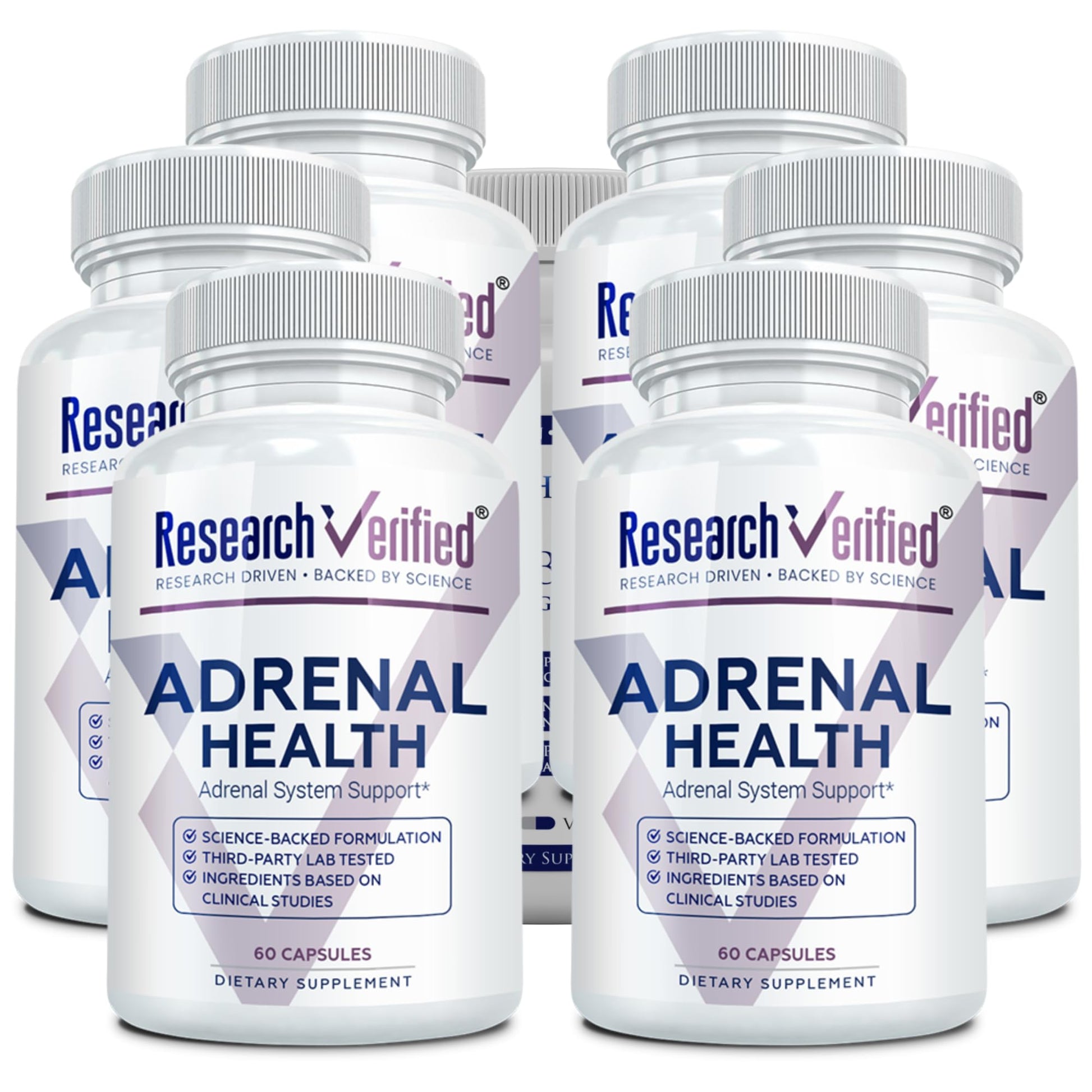 Research Verified Adrenal Support Capsules 60