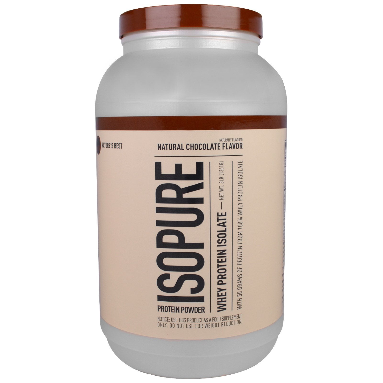 Isopure 100% Whey Protein Isolate Protein Powder, 48 Servings
