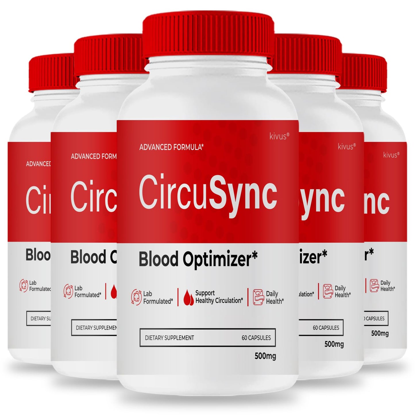 Kivus CircuSync Premium Blend Capsules, 300 Count