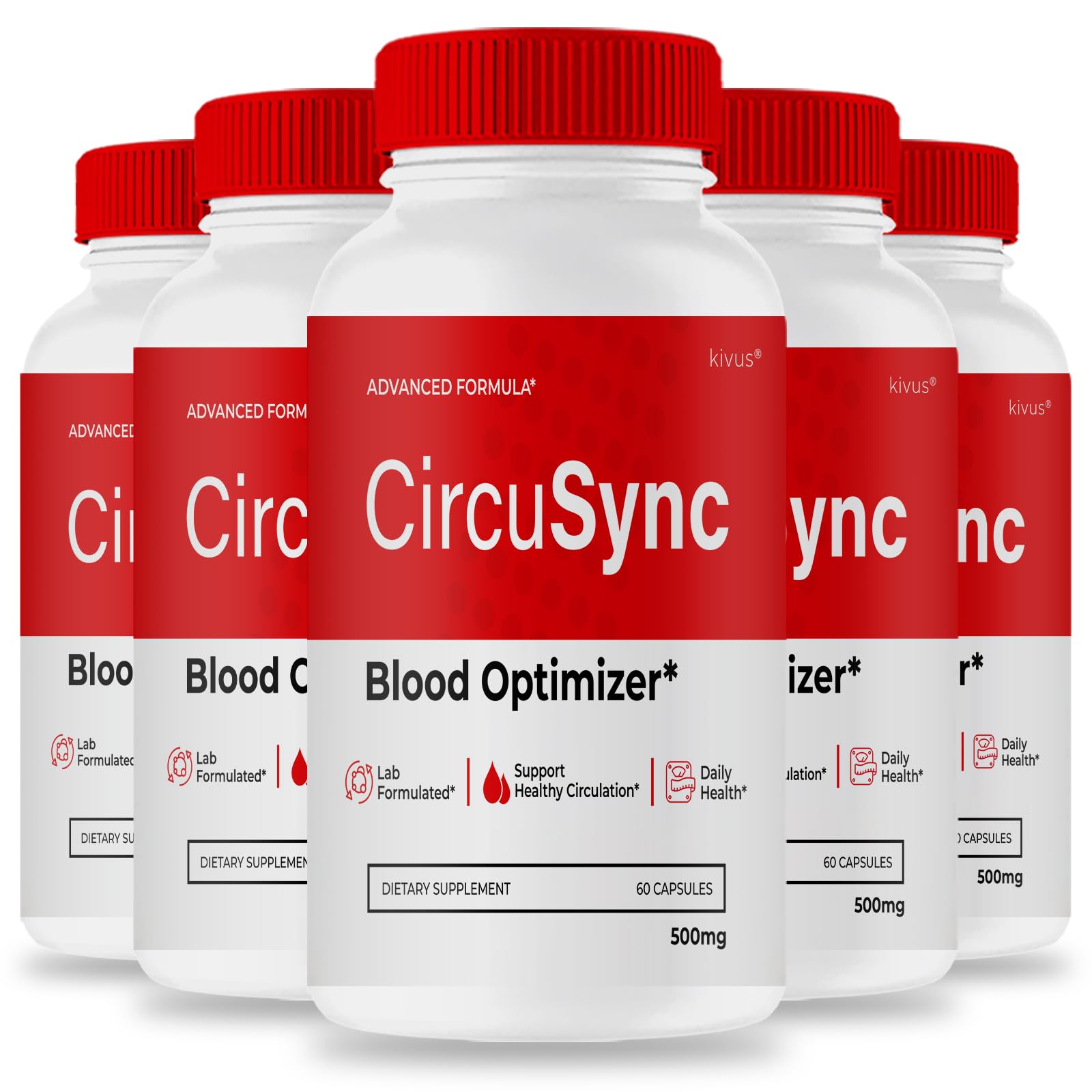 Kivus CircuSync Premium Blend Capsules, 300 Count