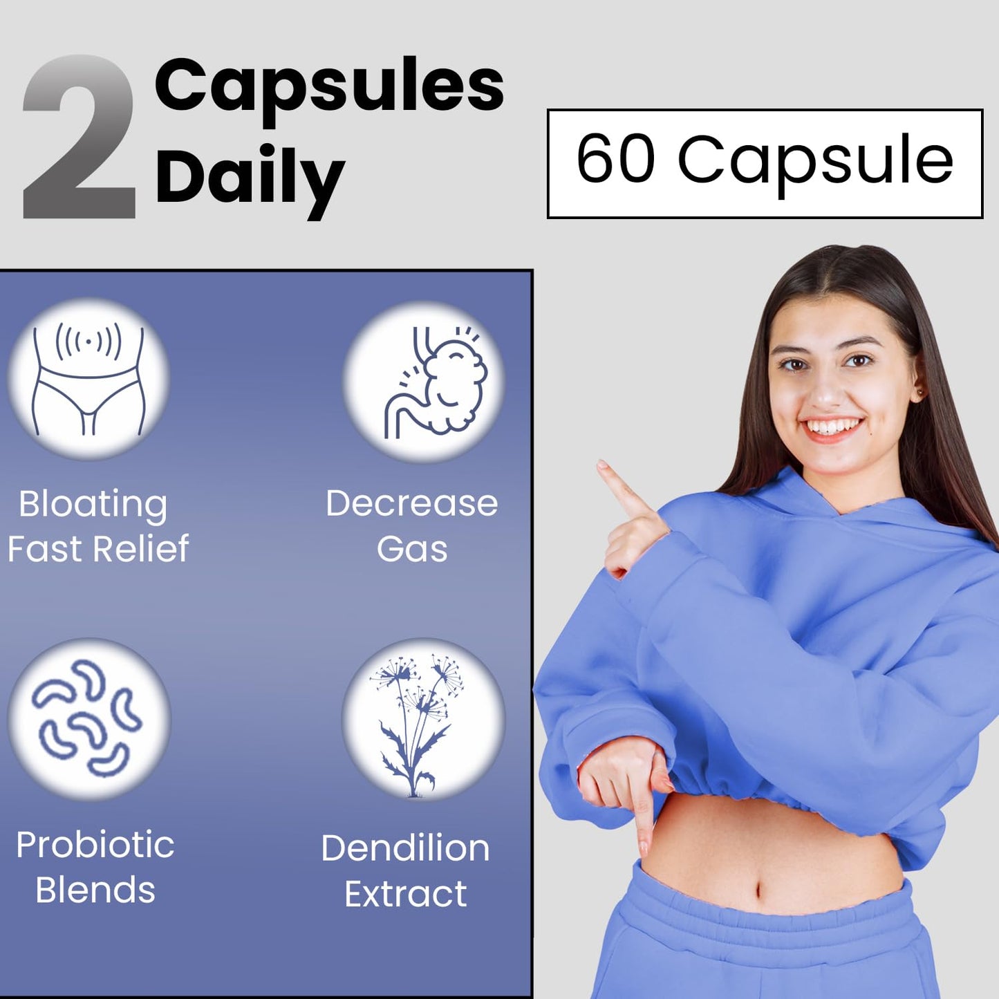 Teami Bloat Banish Capsule 60 Count