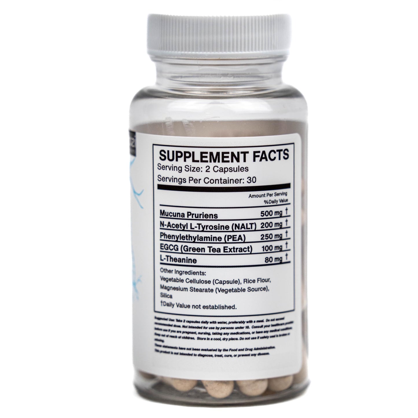 Noozi Supplements Dopamine Support Nootropic Capsule, 60 Count