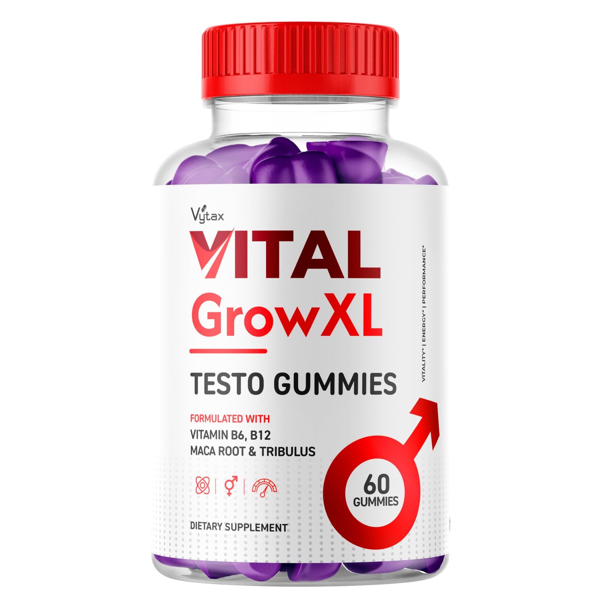 Vytax Vital Grow XL Gummies - 60 Gummies