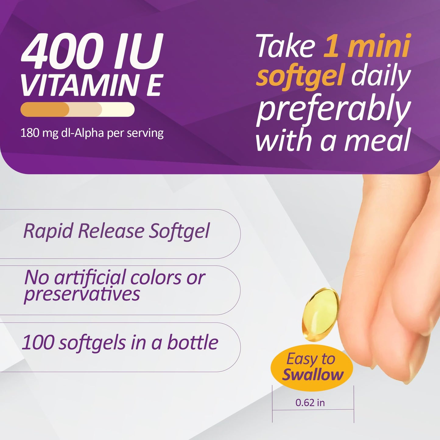 Prati Donaduzzi Vitamin E Softgel 100