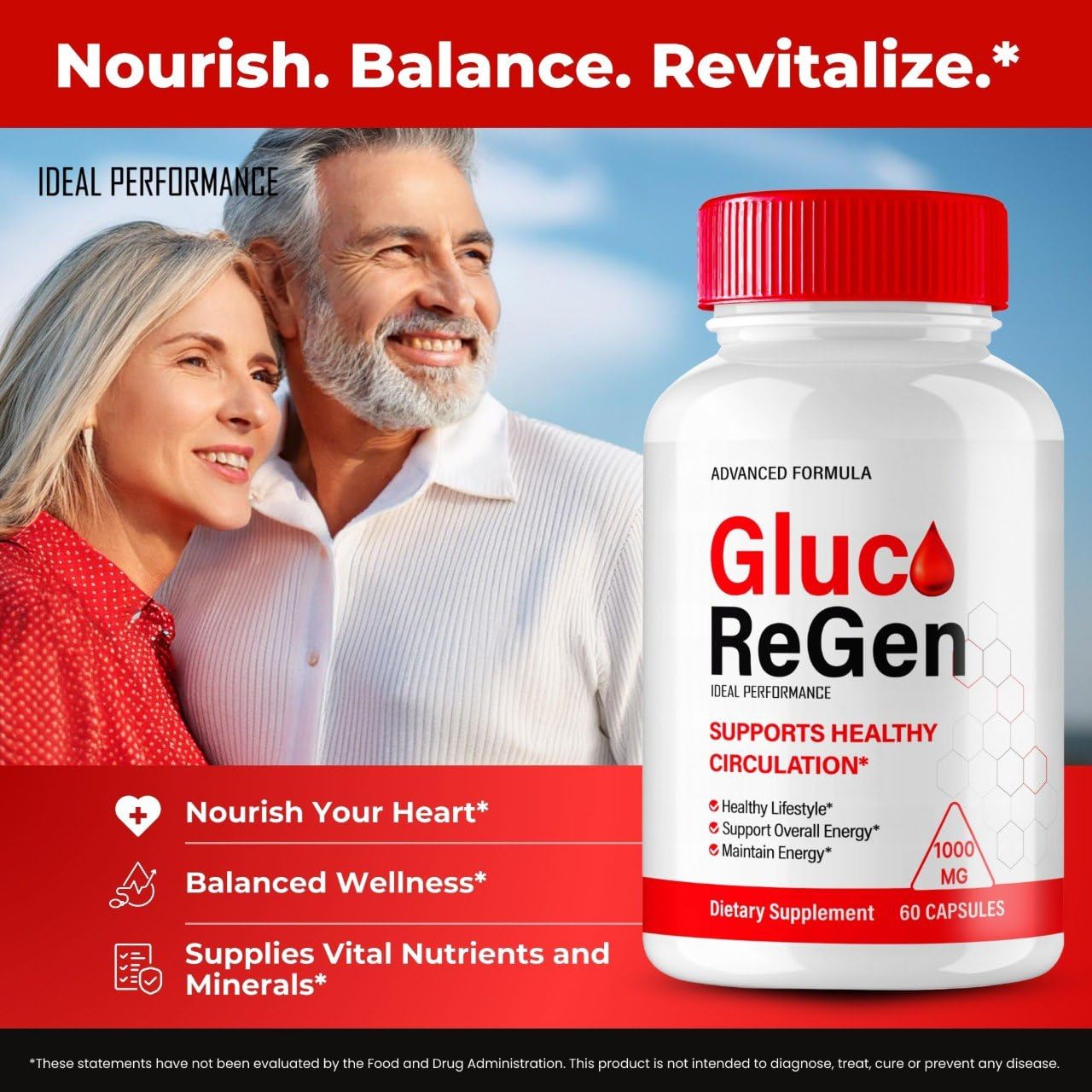 IDEAL PERFORMANCE GlucoRegen Capsules 120