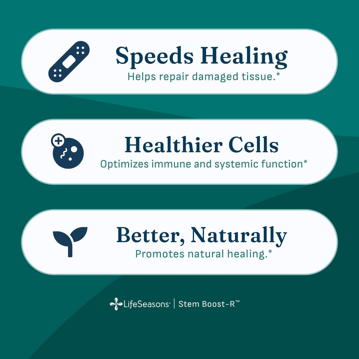 LifeSeasons Stem Boost-R 120 Capsules