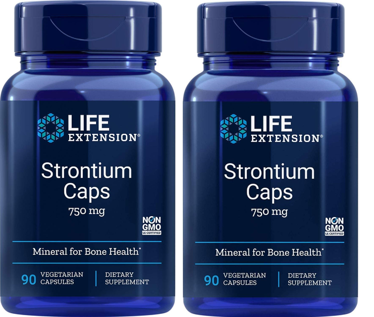 Life Extension Strontium Caps, 750 mg, 180 Veggie Capsules