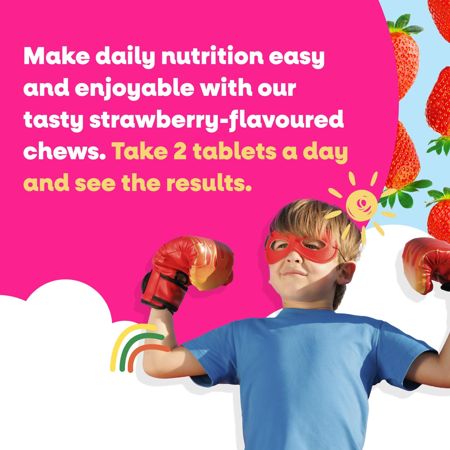 VEGETOLOGY Kids Multivitamin Supplement, 60 Tablets