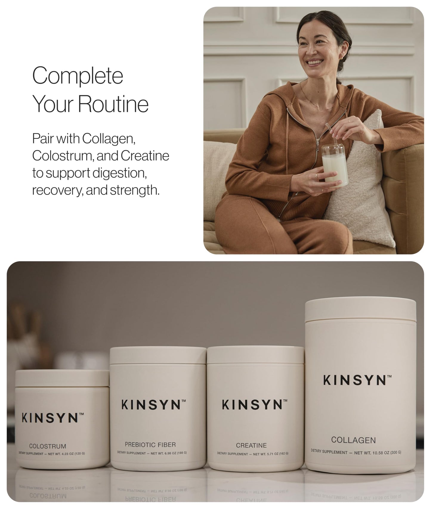 Kinsyn Prebiotic Fiber Powder 6.98 Ounce