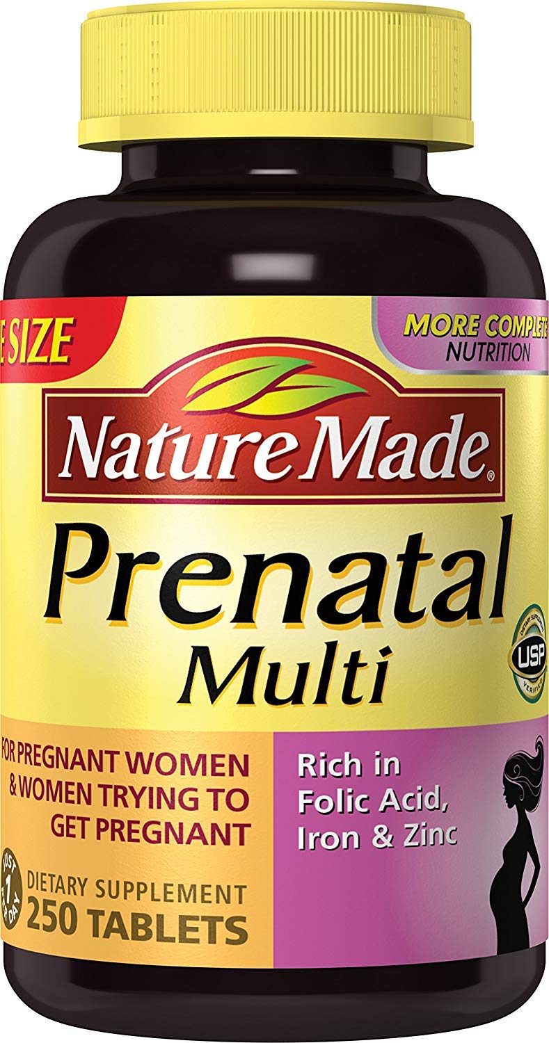 Nature Made Prenatal Multi Tablets 250