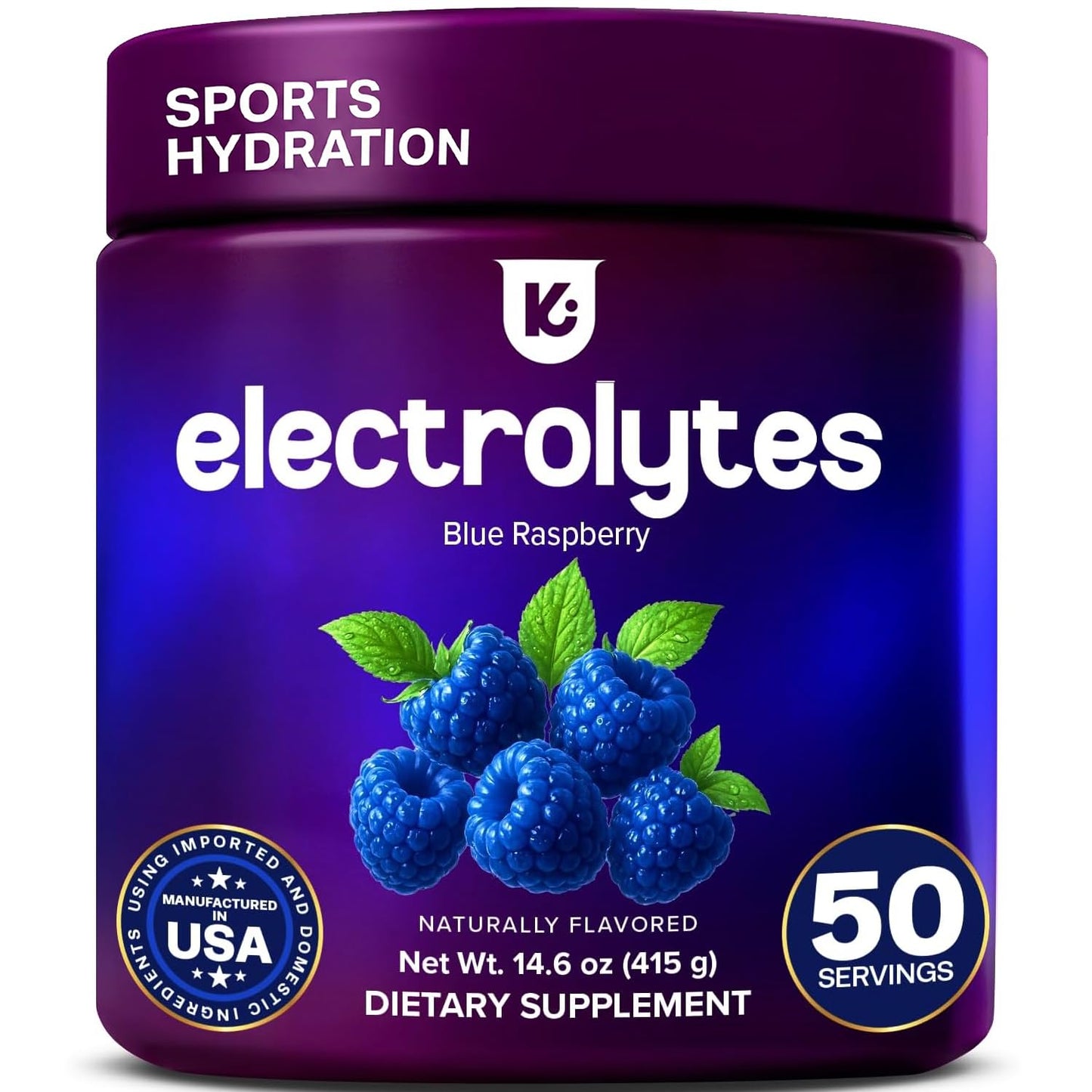 Keppi Sports Electrolytes for Runners, Cyclists Powder 14.6
