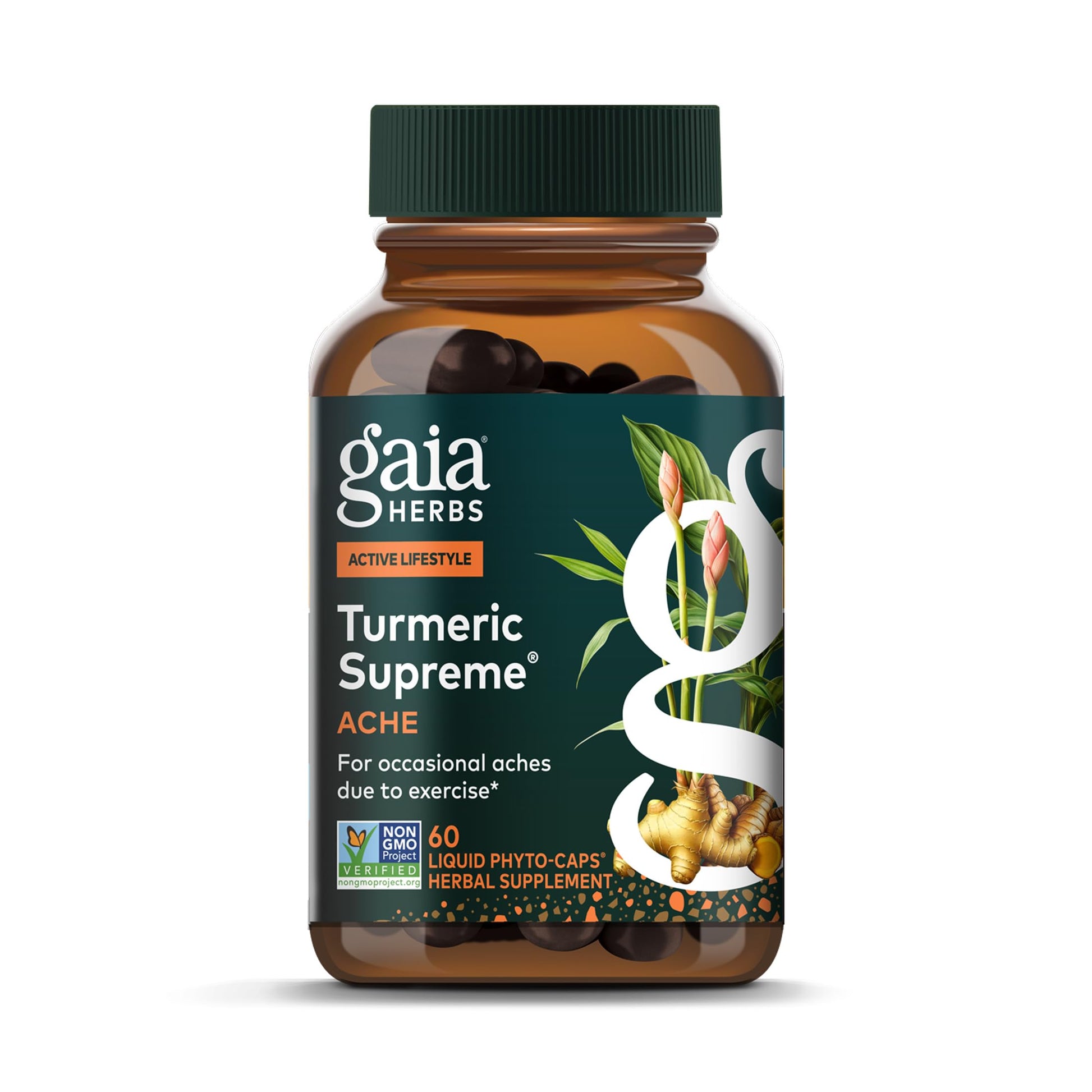 Gaia Herbs Turmeric Supreme Ache 60 Capsules