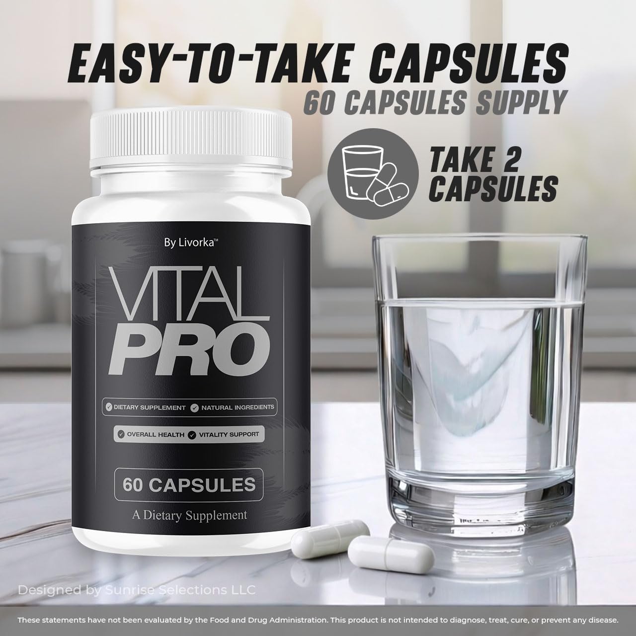 LIVORKA Vital Pro Capsules 120 Capsules