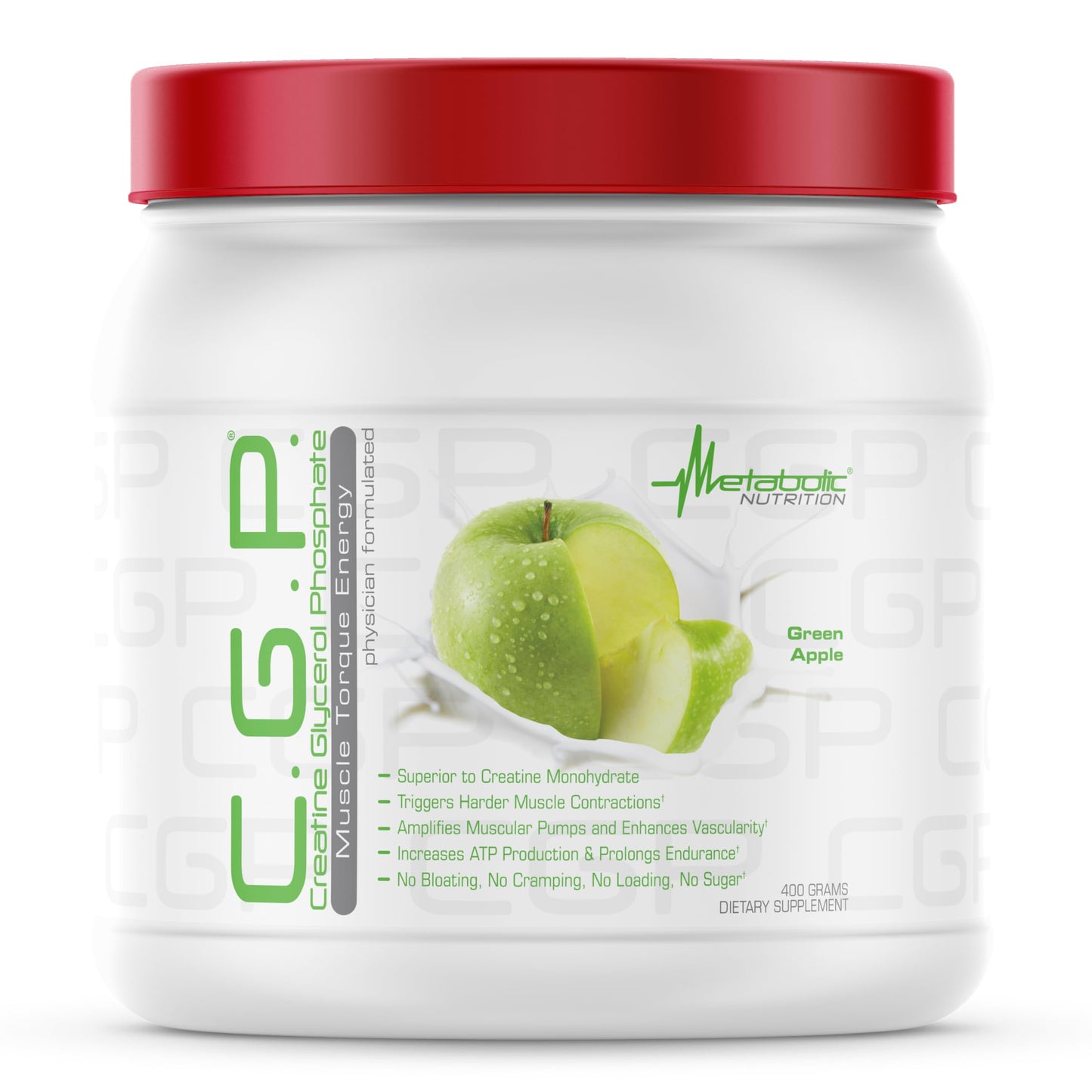 Metabolic Nutrition CGP Creatine Glycerol Phosphate Powder, 14.11 oz