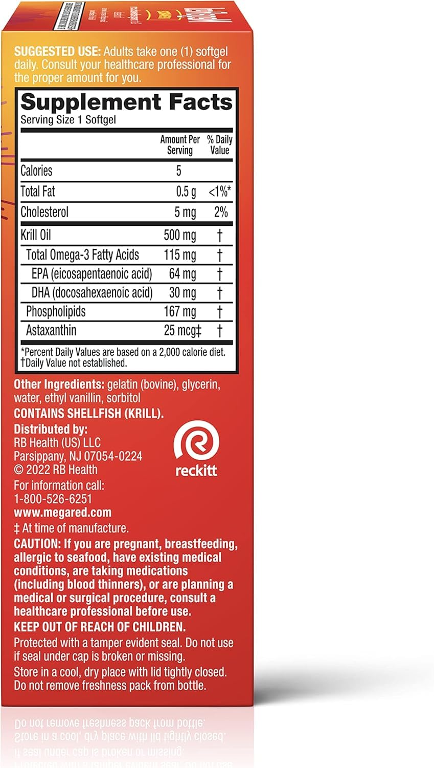 Schiff MegaRed Softgels 40 Softgels
