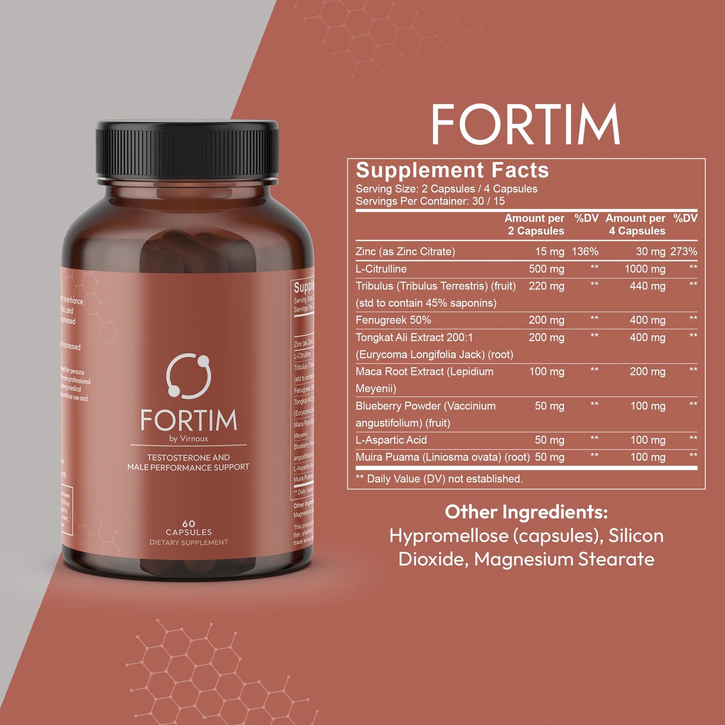 Virnoux Fortim Capsule, 60 Capsules