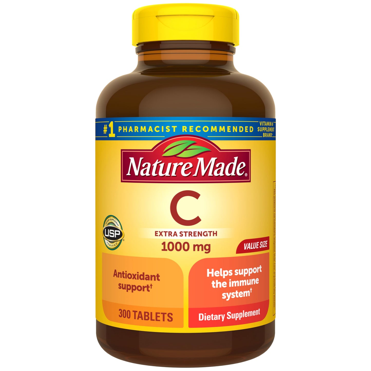 Nature Made Vitamin C 1000 mg Extra Strength Tablets 300 Count