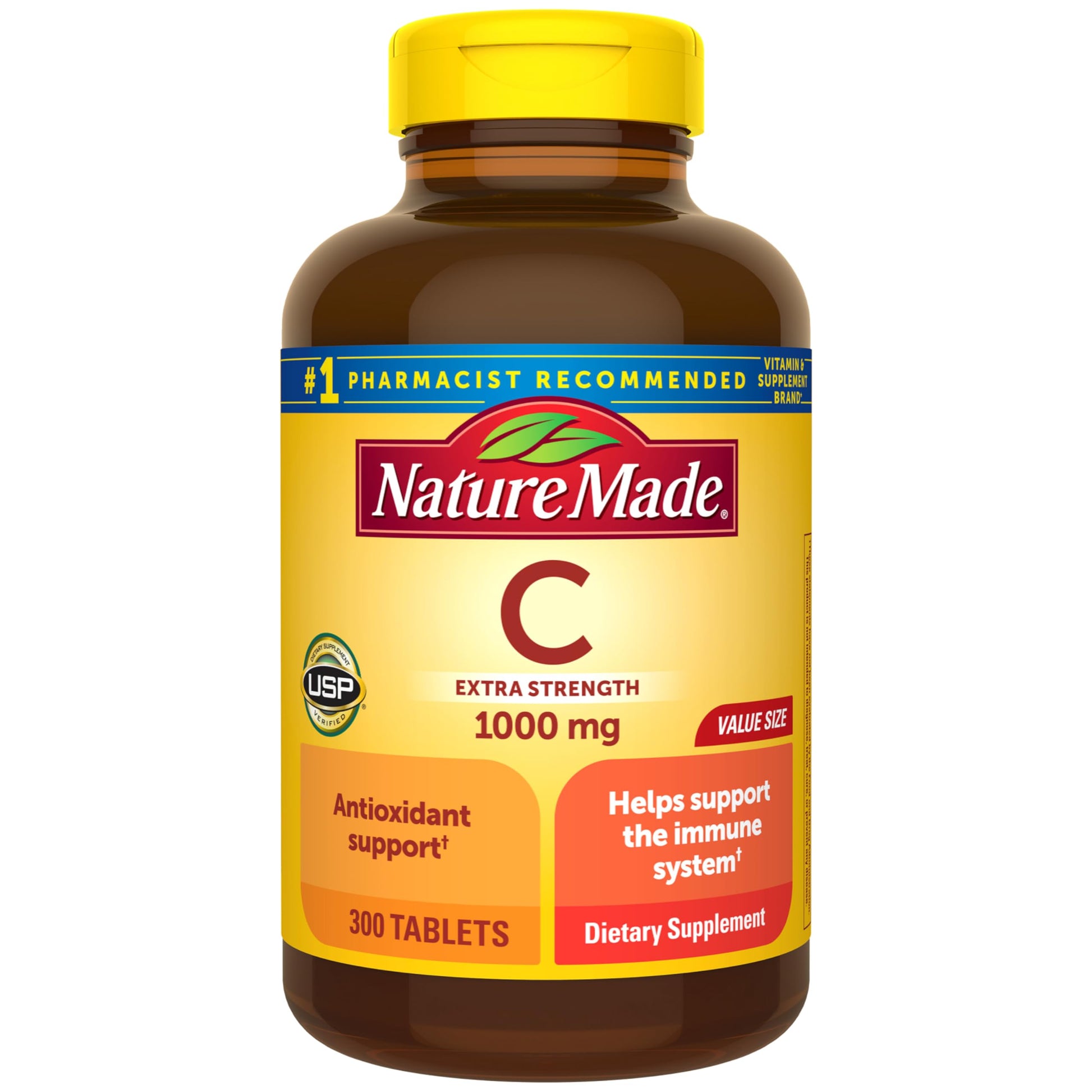 Nature Made Vitamin C 1000 mg Extra Strength Tablets 300 Count
