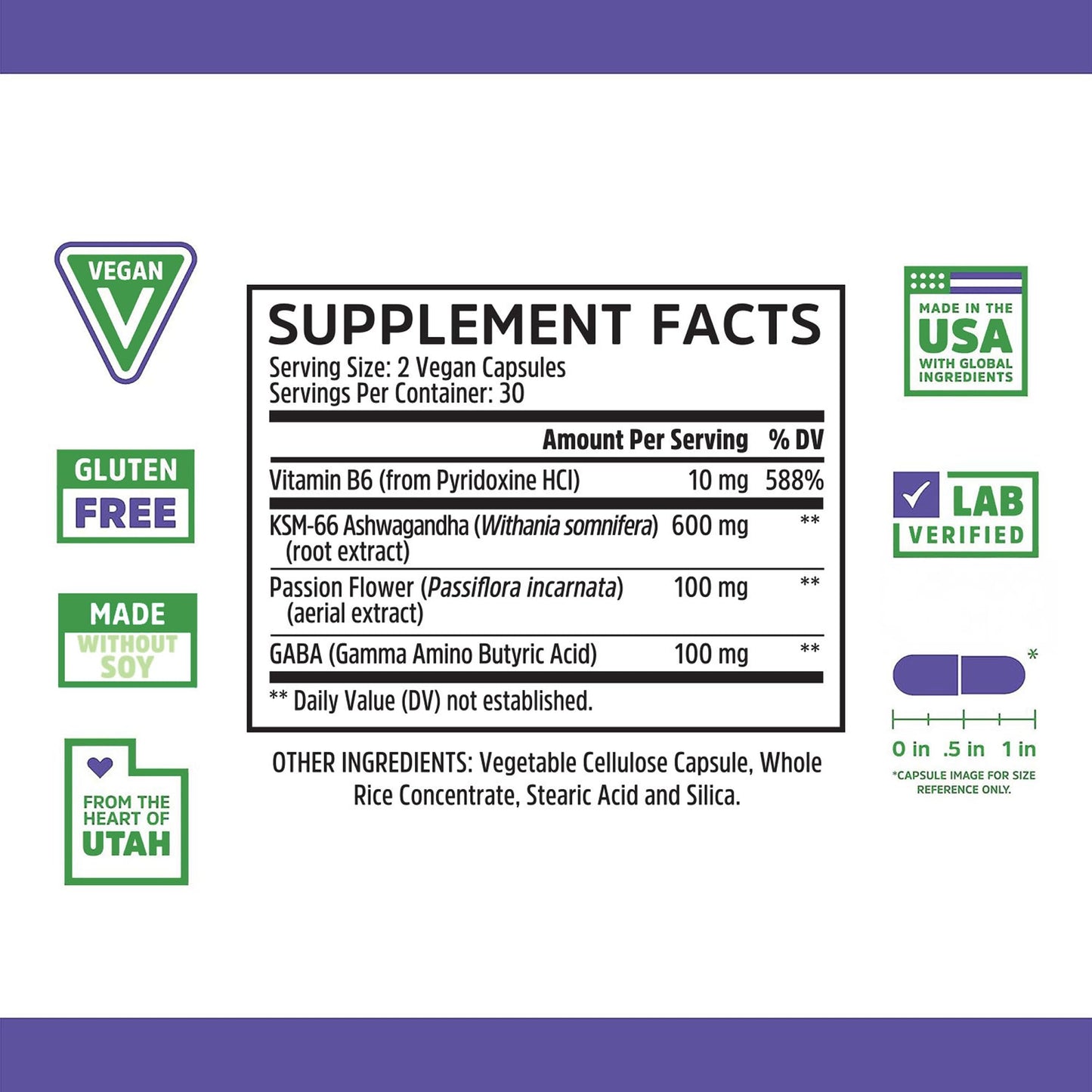 ZHOU Calm Now Capsules 60 Count