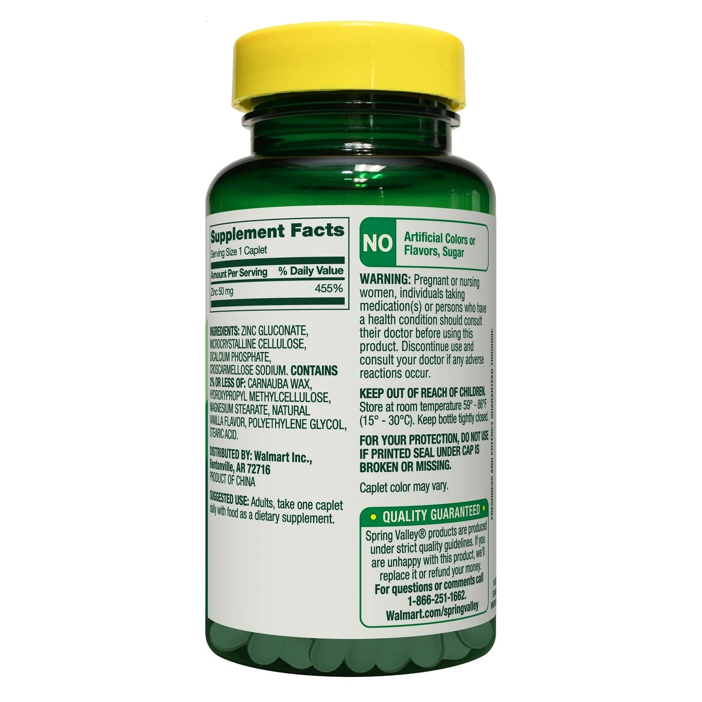 IT'S BRAZILIAN Zinc Dietary Supplement Tablets, 300 Count