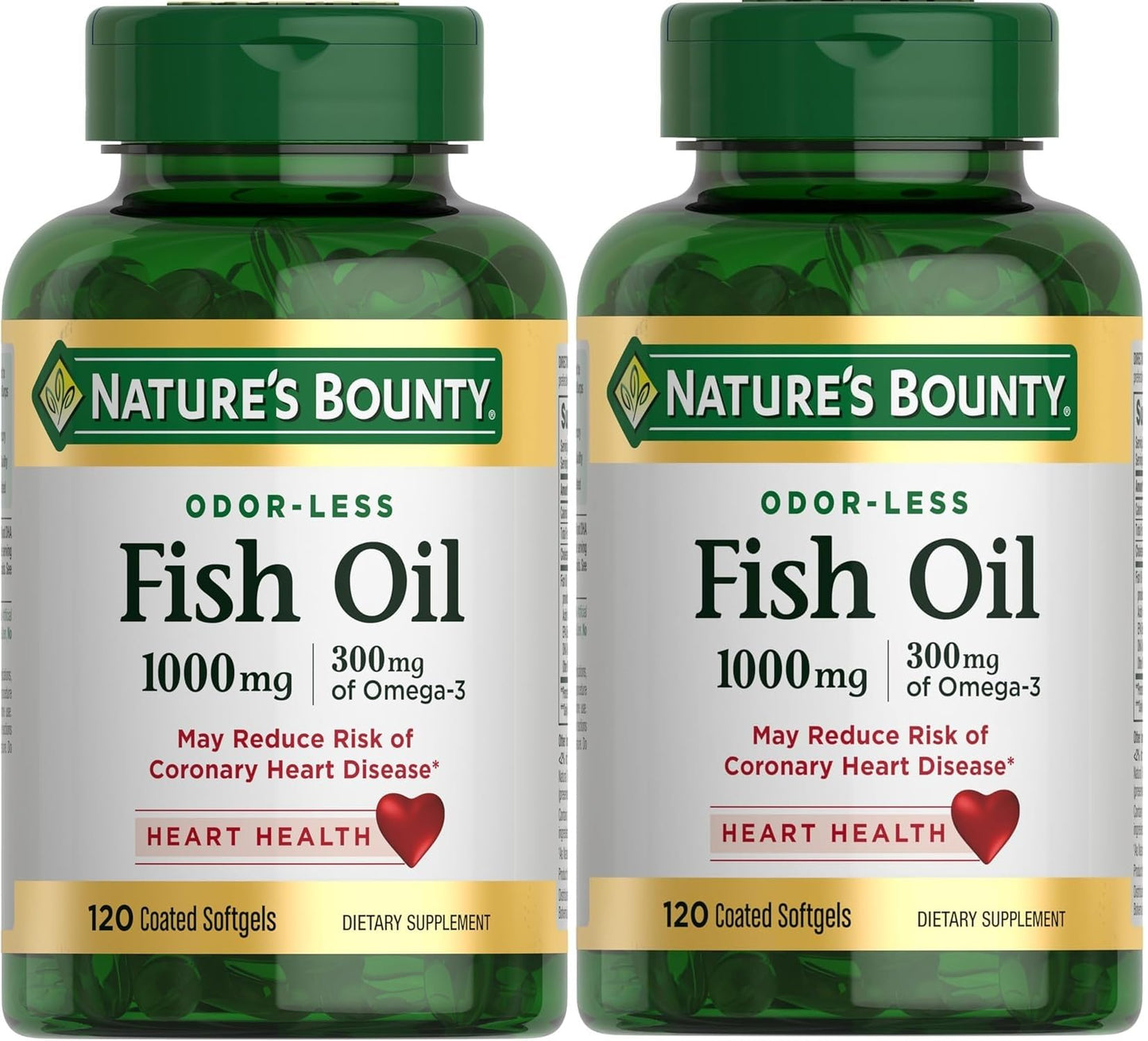 Nature's Bounty Omega-3 Fish Oil Softgel, 240 Softgels
