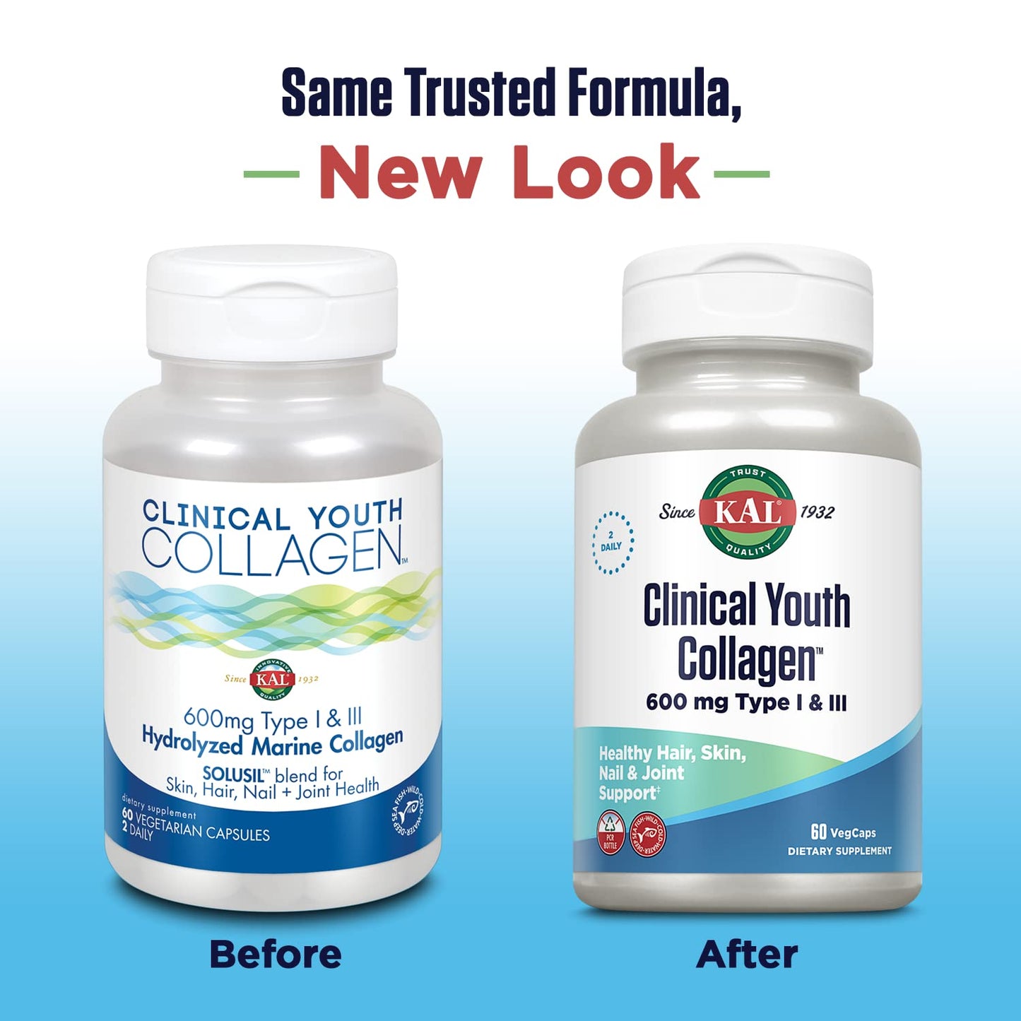 KAL Clinical Youth Collagen Capsules 60 Count