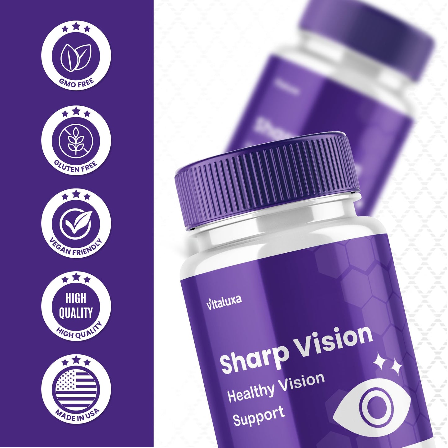Vitaluxa Sharp Vision 120 Capsules